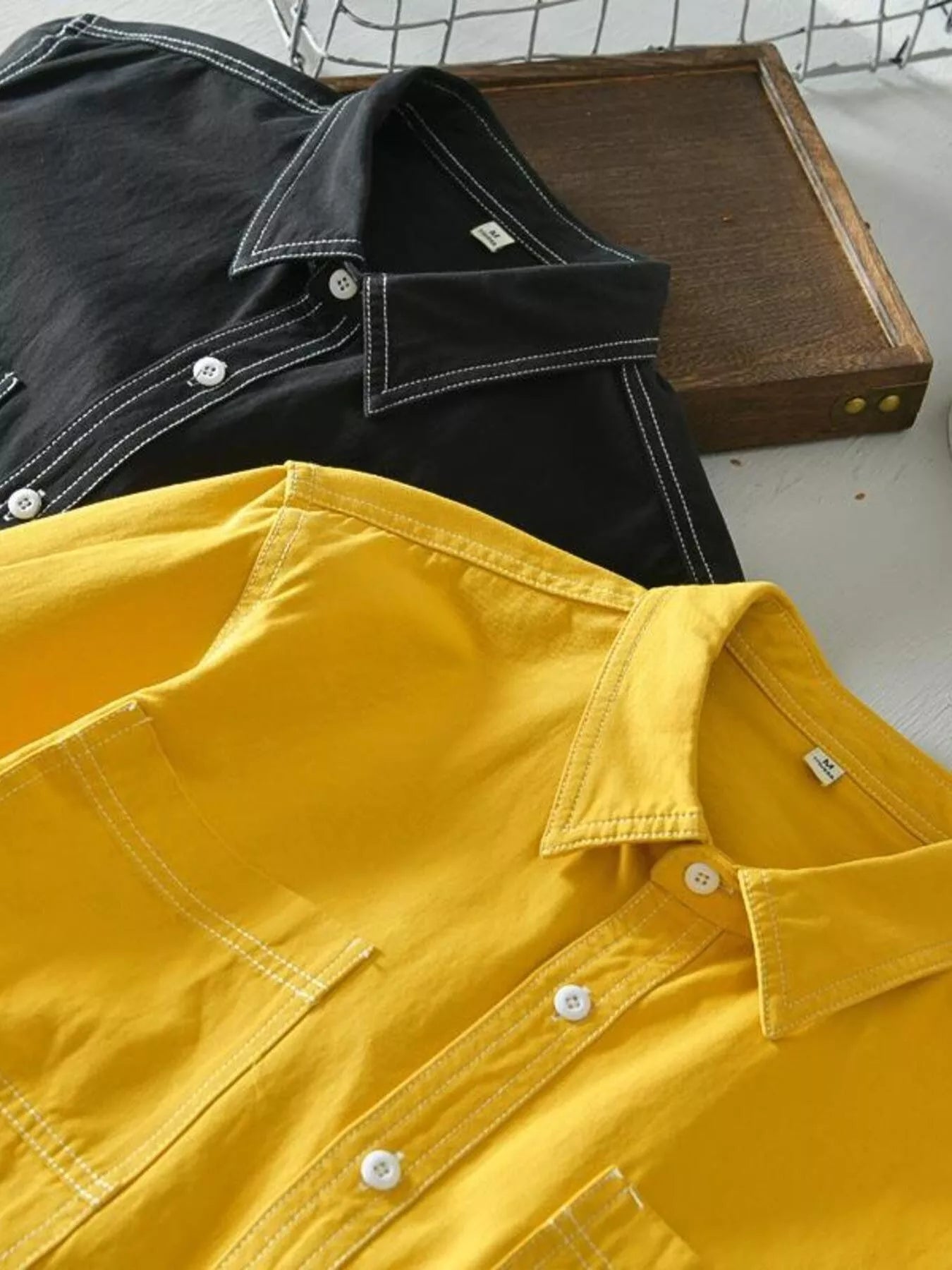 Men's Plus Size Button-Up Shirt - Ultimate Comfort and Style for Every Occasion - FamilyClothes