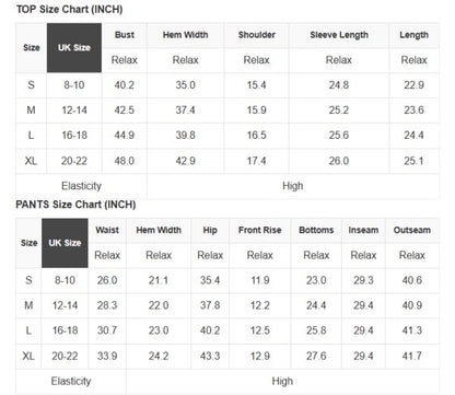 Star Top and Pants Lounge Set - FamilyClothes