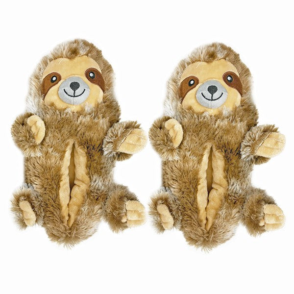 Sloth Hugs - Kids Fluffy House Slippers Shoes - FamilyClothes