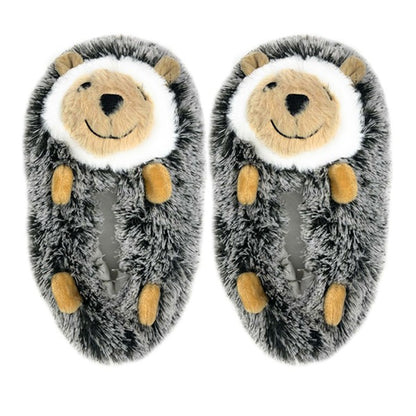Hedge Hugs - Kids Fluffy House Slippers Shoes - FamilyClothes