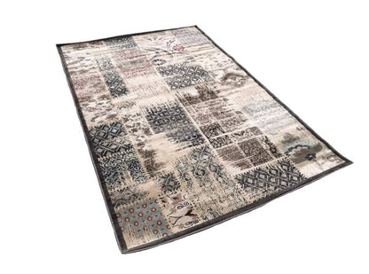 5' x 7'6'' Beige Ivory Vintage Silky Glam Rug - FamilyClothes