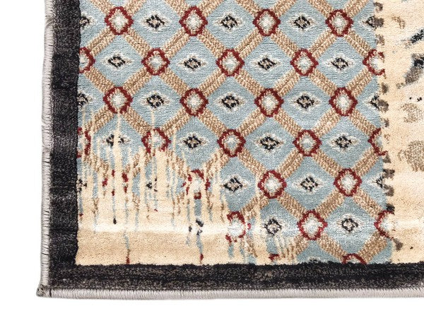 5' x 7'6'' Beige Ivory Vintage Silky Glam Rug - FamilyClothes