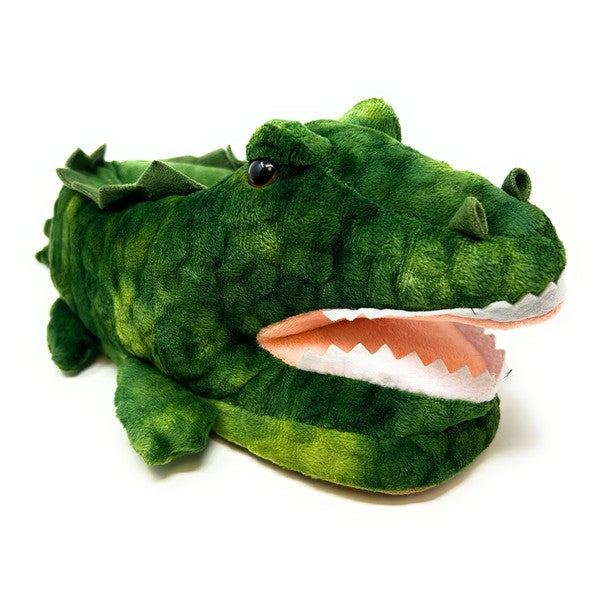 Alligator Hugs - Kids' Cute Plush Animal Slippers - FamilyClothes