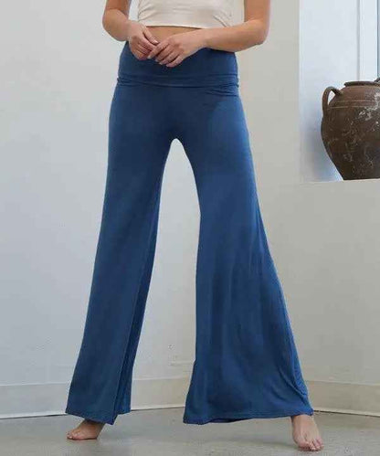 240GSM BAMBOO CLASSIC PALAZZO PANTS - FamilyClothes