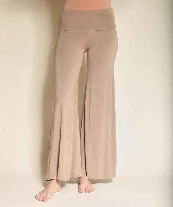 240GSM BAMBOO CLASSIC PALAZZO PANTS - FamilyClothes