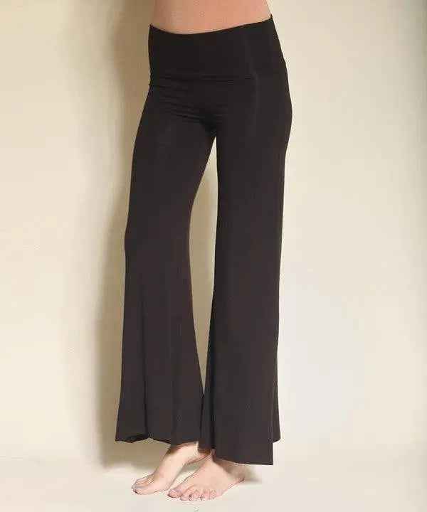 240GSM BAMBOO CLASSIC PALAZZO PANTS - FamilyClothes