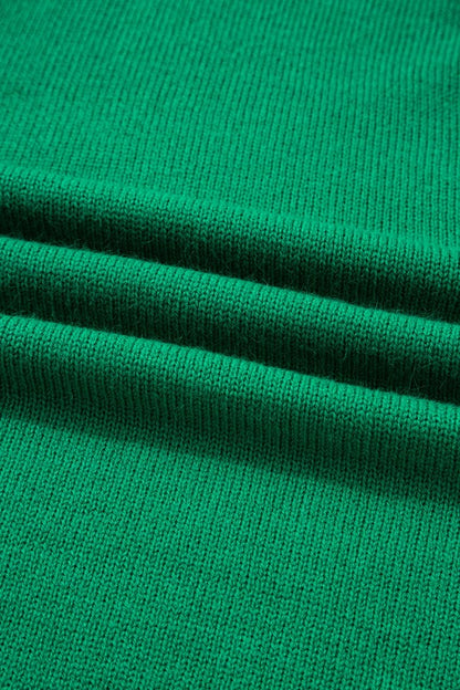 Evatyn Knit Drop Shoulder Sweater - FamilyClothes