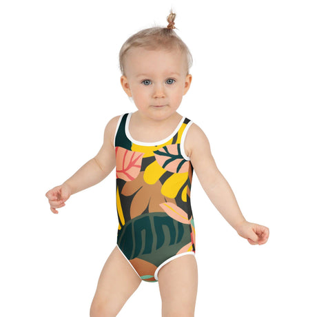 All - Over Print Kids Swimsuit - FamilyClothes