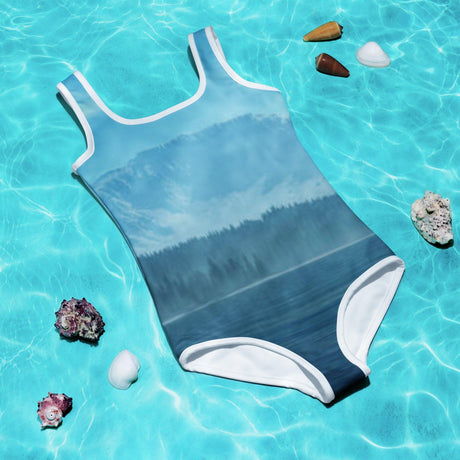 All - Over Print Kids Swimsuit - FamilyClothes