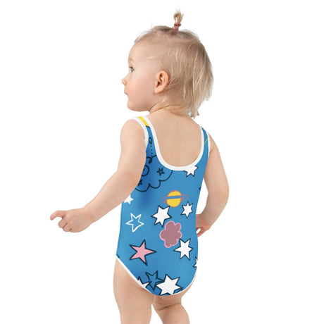 All - Over Print Kids Swimsuit - FamilyClothes