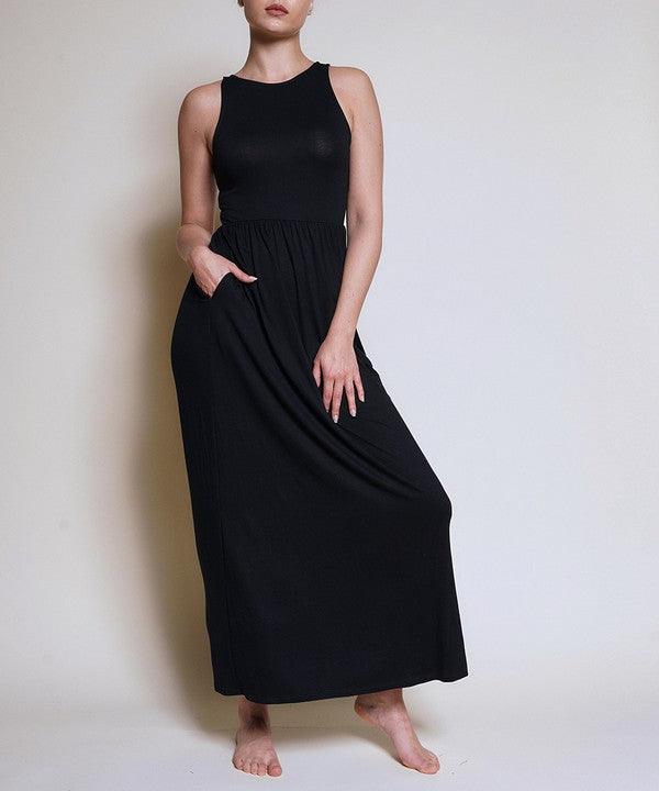 AMY DRESS BLACK - FamilyClothes