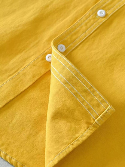 Men's Plus Size Button-Up Shirt - Ultimate Comfort and Style for Every Occasion - FamilyClothes