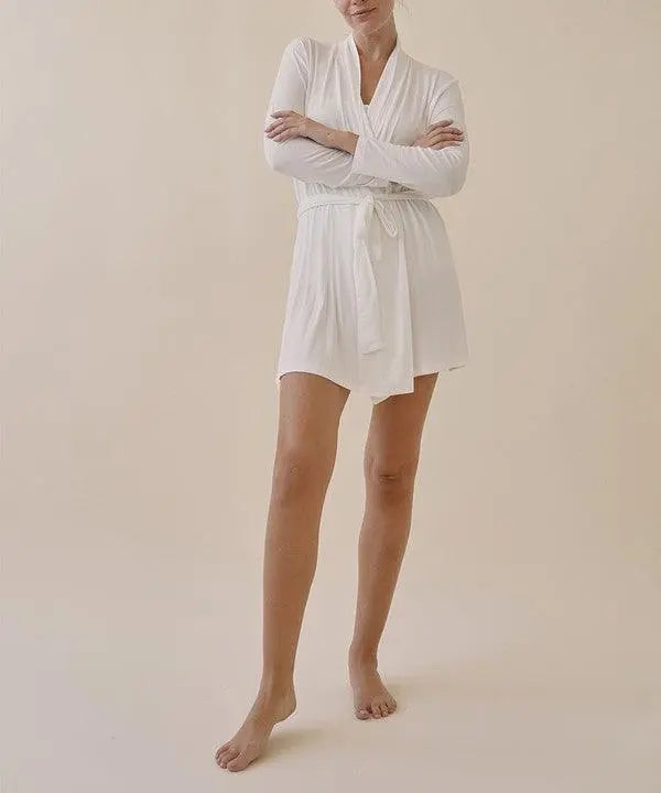 BAMBOO HER ROBE CARDIGAN - FamilyClothes