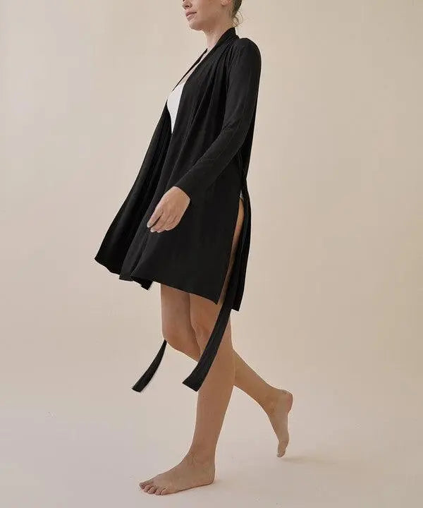 BAMBOO HER ROBE CARDIGAN - FamilyClothes