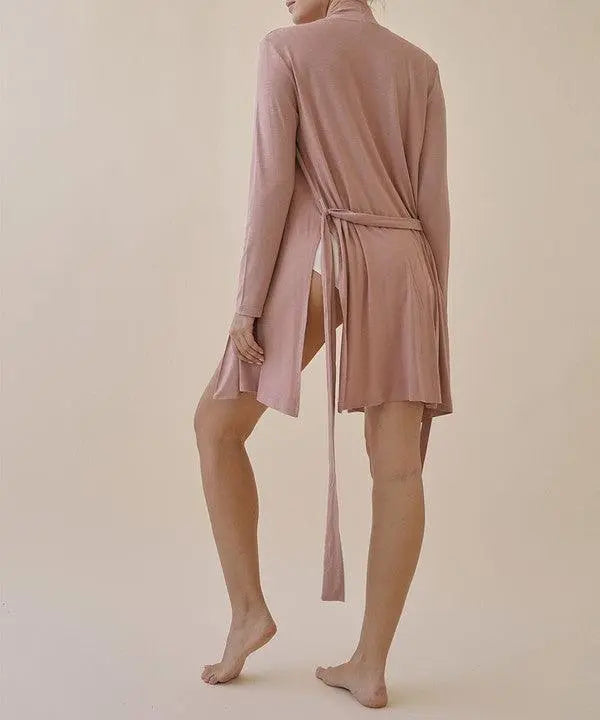 BAMBOO HER ROBE CARDIGAN - FamilyClothes