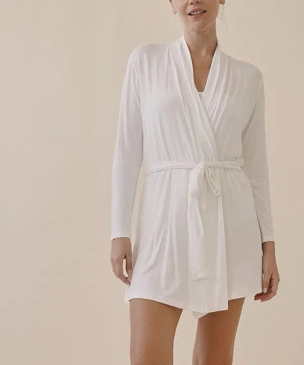 BAMBOO HER ROBE CARDIGAN - FamilyClothes