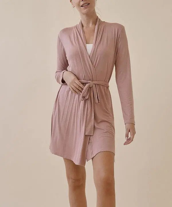 BAMBOO HER ROBE CARDIGAN - FamilyClothes
