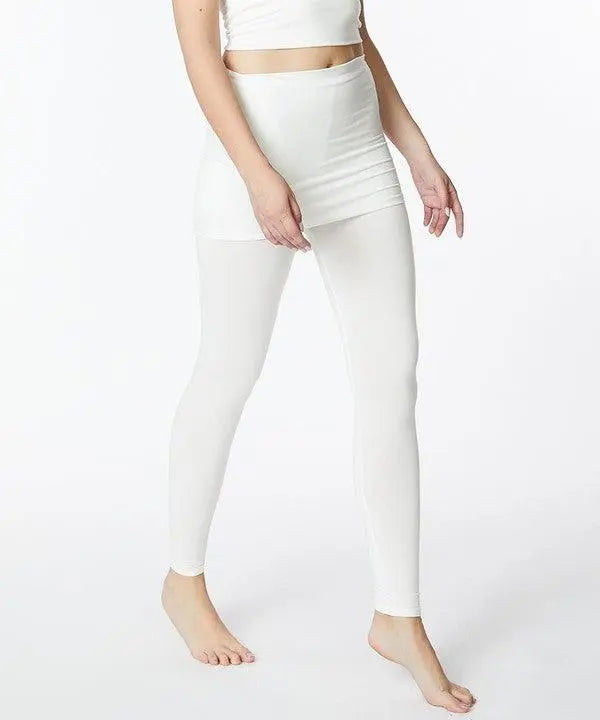 BAMBOO PRE WASHED One Piece Skirted Legging - FamilyClothes