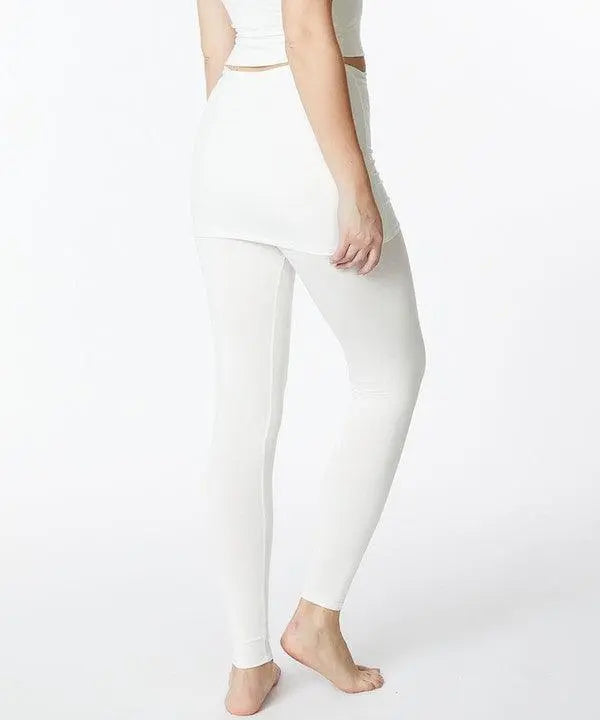 BAMBOO PRE WASHED One Piece Skirted Legging - FamilyClothes