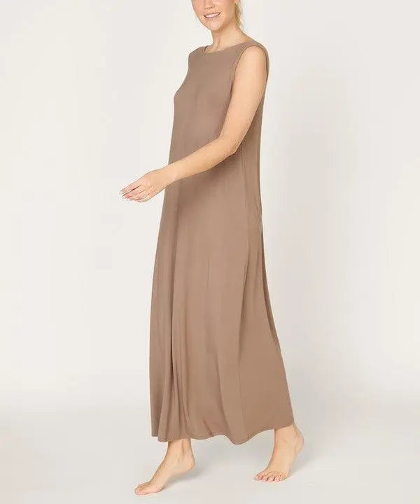 BAMBOO REVERSIBLE SUMMER DRESS - FamilyClothes