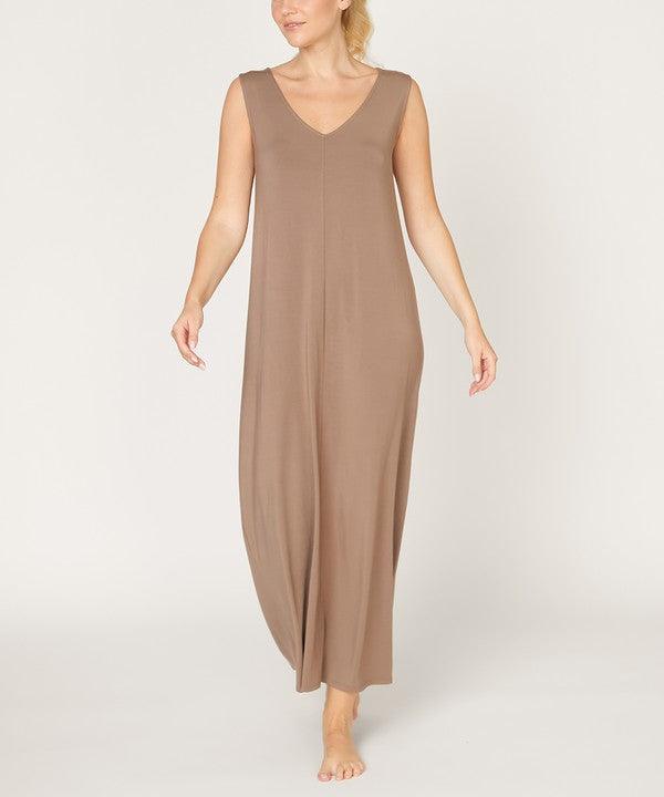BAMBOO REVERSIBLE SUMMER DRESS - FamilyClothes