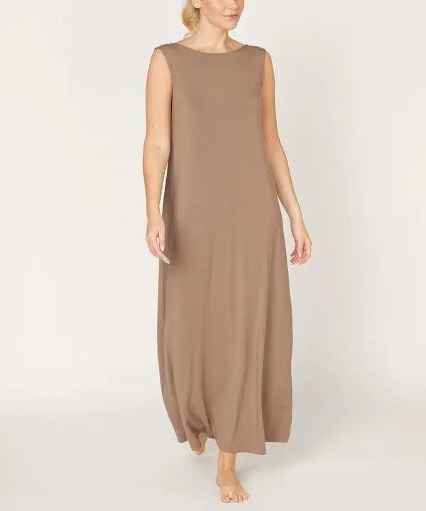 BAMBOO REVERSIBLE SUMMER DRESS - FamilyClothes