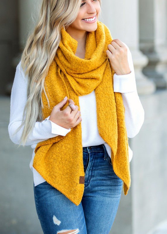 CC Draped Scarves - FamilyClothes