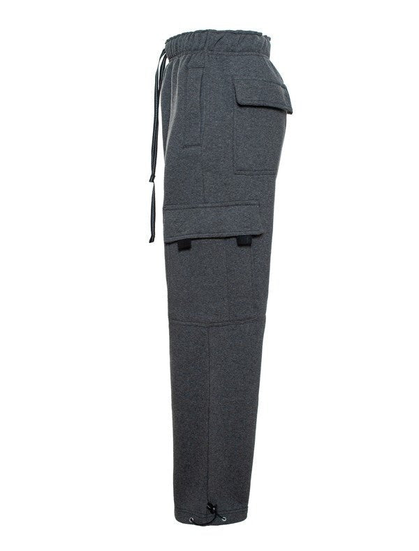 Heavyweight Fleece Cargo Pants - FamilyClothes
