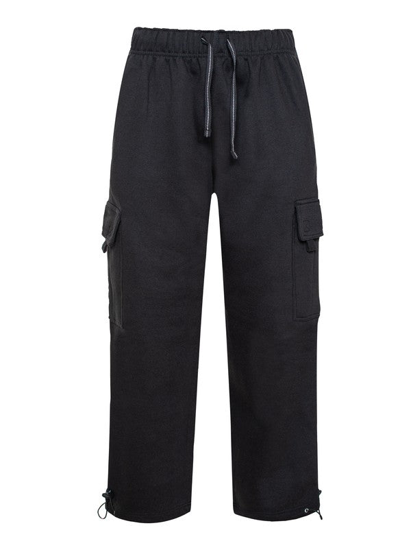 Heavyweight Fleece Cargo Pants - FamilyClothes