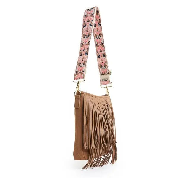Kelce Influencer Style Vegan Fringe Bucket bag - S - FamilyClothes