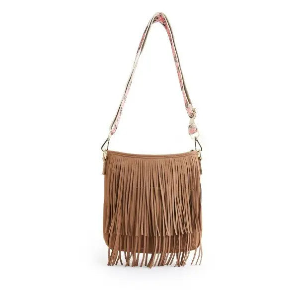 Kelce Influencer Style Vegan Fringe Bucket bag - S - FamilyClothes