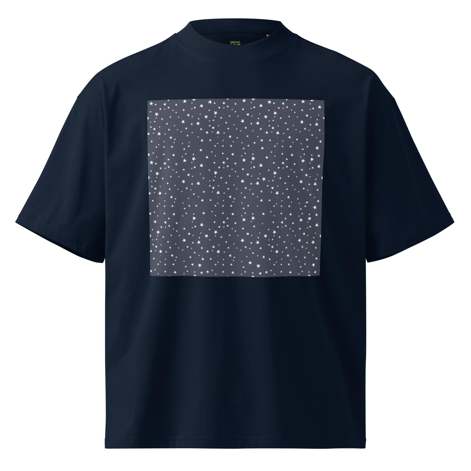 Unisex organic oversized high neck t-shirt - FamilyClothes