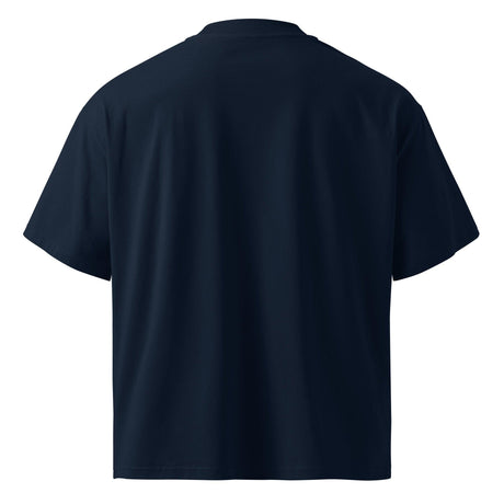 Unisex organic oversized high neck t-shirt - FamilyClothes